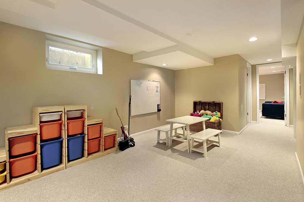 remodeling basement for kids